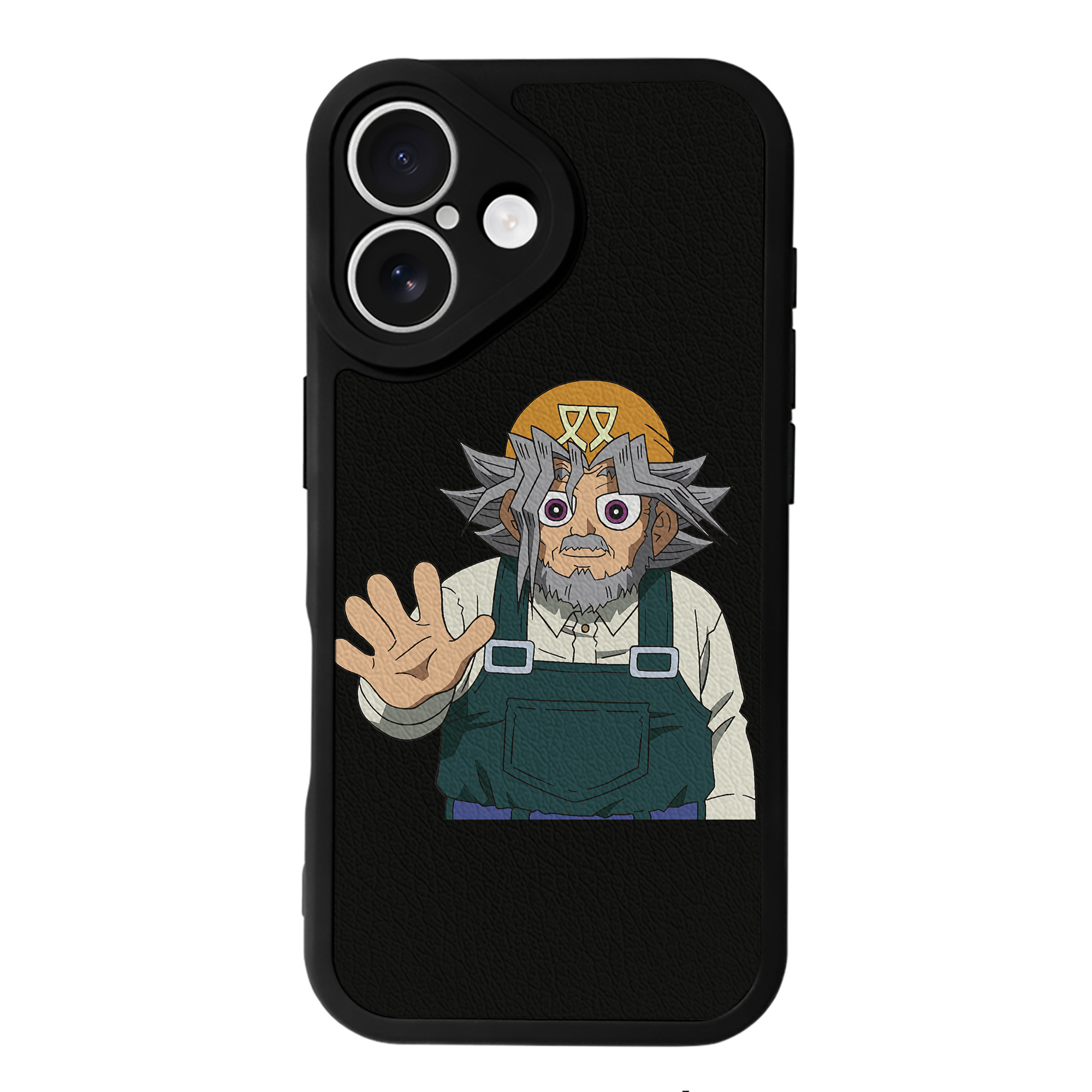 遊☆戯☆王 Yu-Gi-Oh! 【iPhone 16シリーズ対応】シリコンスマホケース（レザー調） 材質：シリコン